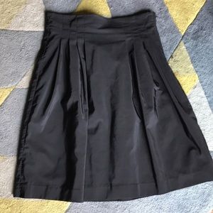 Black H&M pleated skirt.